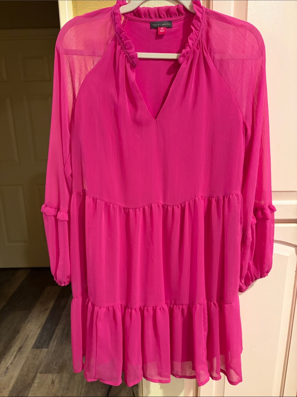 Vince Camuto Hot Pink Dress